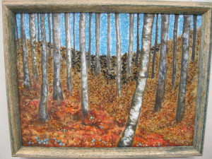 Related Pictures birch trees with bright and colorful fall colors