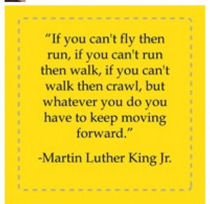 Keep moving forward...