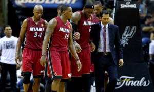 ... Heat's 110-94 loss to the San Antonio Spurs in Game 1 of the NBA