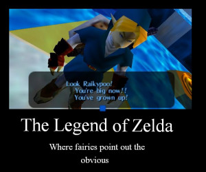 Zelda Motivational Poster...