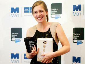 Eleanor Catton, the youngest ever Booker Man prize winner.