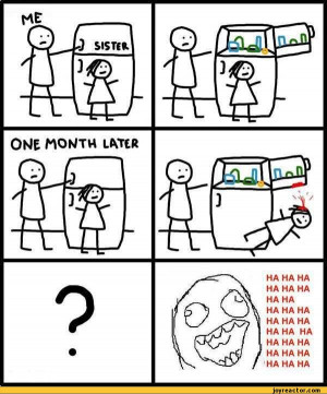 details me sister one month later funny pictures auto happy sister ...