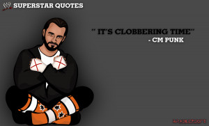 Superstar Quotes - CM Punk by BradleysGFX