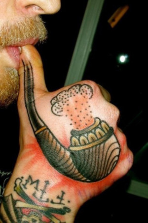 Creative Pipe-Tattoo, unknown artist