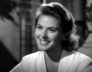 Ingrid Bergman Ingrid in Casablanca