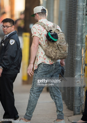 Sam Hunt is seen at 39 Jimmy Kimmel Live 39 on February 02 2015 in Los