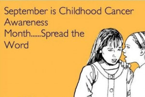 September: Childhood Cancer Awareness Month
