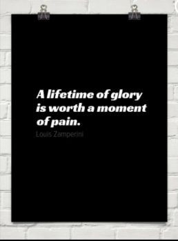 Runner Louie Zamperini in Unbroken