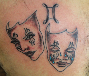 Smile Now $ Cry Later Tattoo