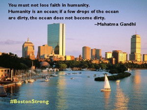 Inspirational quote for my hometown Boston following the marathon ...