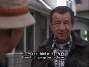 am the thief of hearts. I am the gangster of love.