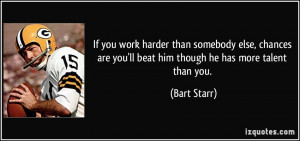 More Bart Starr Quotes