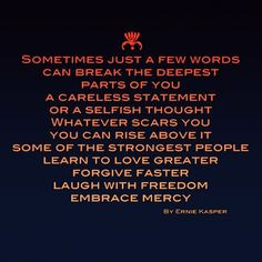 words #hurtful #forgive