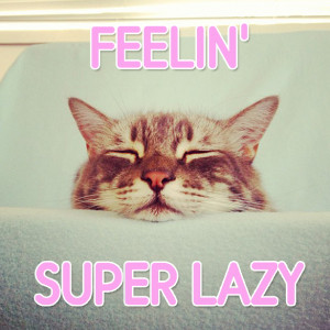 We’re feeling super lazy on a Sunday morning! x