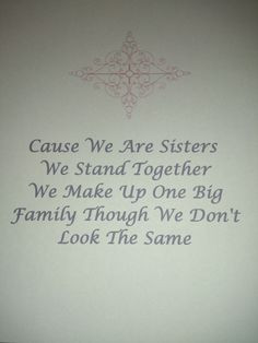 To all my spiritual sisters!! More