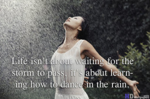 Heavily rain quotes wallpaper for girls