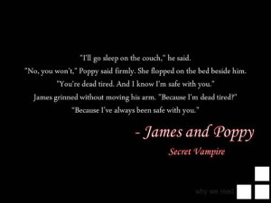 James #Poppy #Secret Vampire #Night World #Night World series #quotes ...