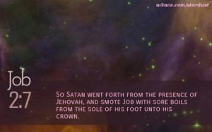 bible quote job 1 10 inspirational hubble space telescope image