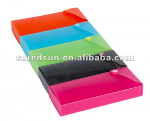 Clear Plastic Desk Pencil Box for Good Quality