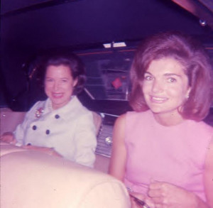 Jackie Kennedy and Kitty Carlisle