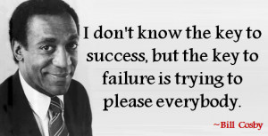 Bill Cosby Motivational wallpaper on Success and Failure: I don’t ...