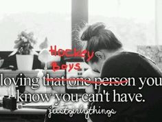 Player Quotes For Guys Tumblr Loving hockey boys you can't