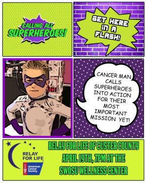 Relay For Life Super Heroes