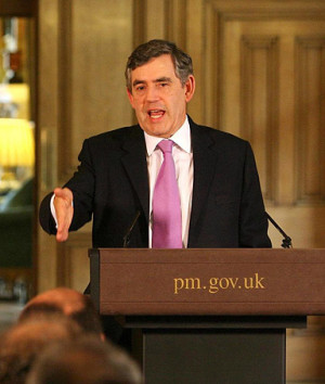 British Prime Minister Gordon Brown, before adding that the country's ...
