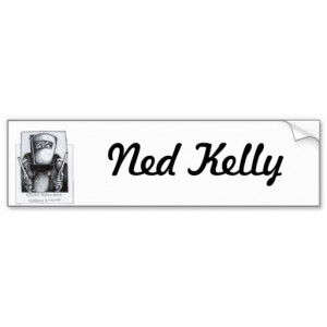 Ned Kelly Design Bumper...