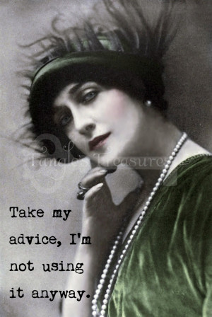 Funny Vintage Women Quotes Funny quote woman vintage