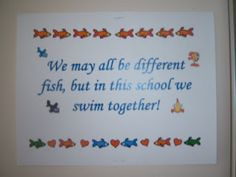 Fish Philosophy, Classroom Decor, Fun Work, Fish Boards, Classroom ...