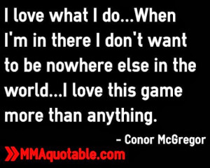 Conor McGregor Quotes