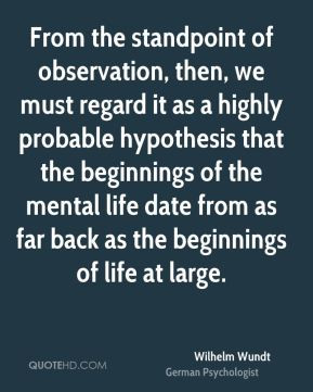 Wilhelm Wundt Top Quotes