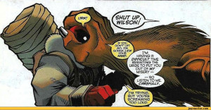 Displaying (20) Gallery Images For Funny Deadpool Comic...