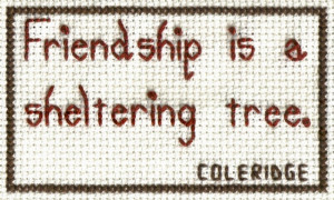 friendship cross stitch patterns