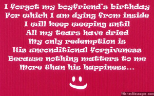 happy birthday messages for boyfriend