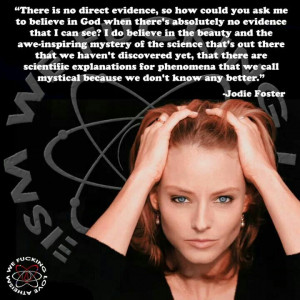 Jodie Foster being hella smart