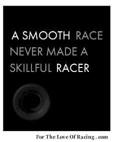 race-related quote. racing, motorsports