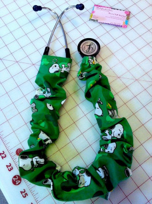 Snoopy's Good Luck Stethoscope cover by ADashofSouthernCharm, $8.00 ...