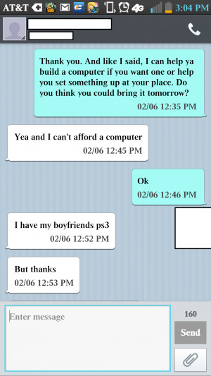 Ex Downgrade Ex-wife downgraded to a