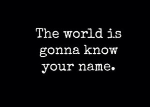 Hall of fame- the script