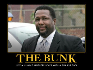 tags the wire bunk bunk moreland wire wendell pierce the bunk