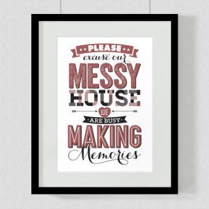 Making Memories Quote Art Print