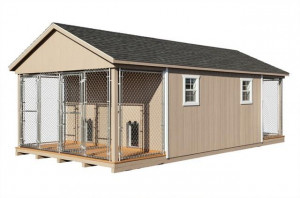 building dog kennels