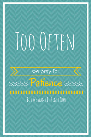 Will Never Have Perfect Patience. And You Probably Won’t Either.