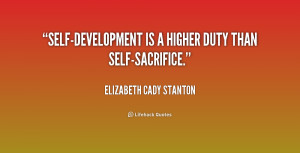 Quotes About Self Sacrifice