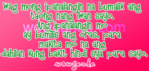 Move on Quotes After Break up Tagalog Tagalog Break up Quotes