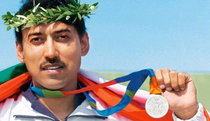 Photo: Olympic Silver Medalist Colonel Rajyavardhan Singh Rathore to ...