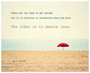 Life Quotes, GK Chesterton, Minimalist Beach Red Umbrella, landscape ...
