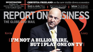 Kevin O’Leary: not a billionaire and not a money manager